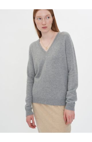 Gobi Cashmere, V-Neck Sweater