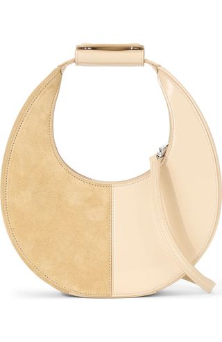 Mini Moon Split Leather Bag