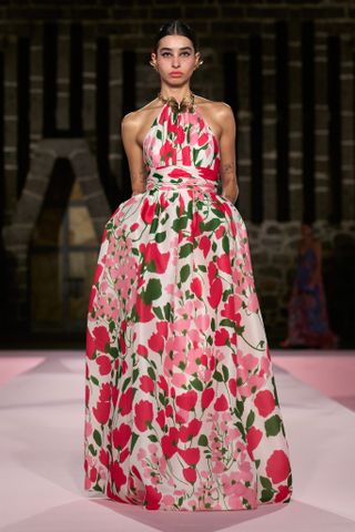 Carolina Herrera floral dress