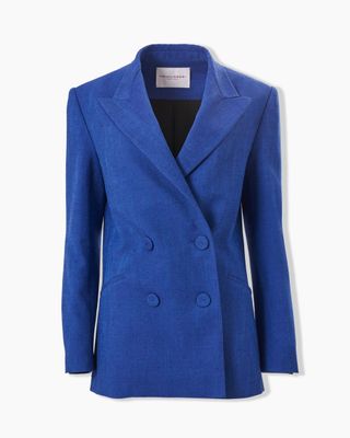 Carolina Herrera Oversized Double-Breasted Jacket