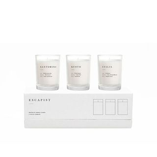 Brooklyn Candle Studio Escapist Earthy + Warm Votive Gift Set