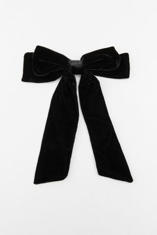 Velvet Bow Hair Clip