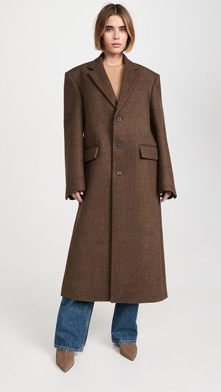 Wardrobe.nyc Single Breasted Coat