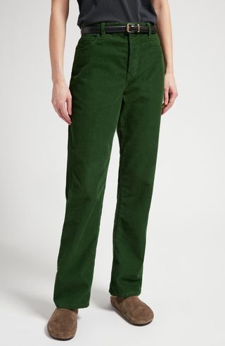 Dan Cotton Corduroy Flare Pants