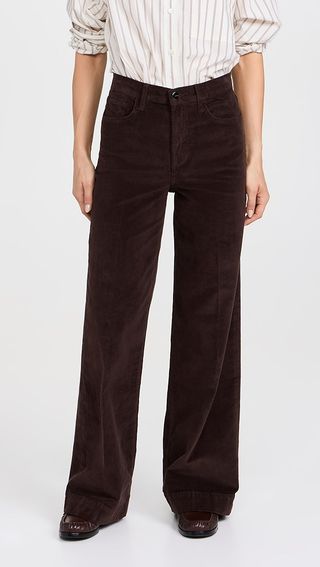 Joe's Jeans the Mia High Rise Wide Leg Corduroy Pants