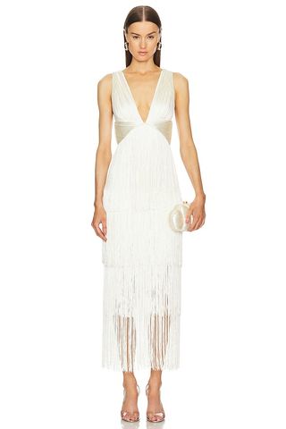 Revolve x Michael Costello skylar dress in white