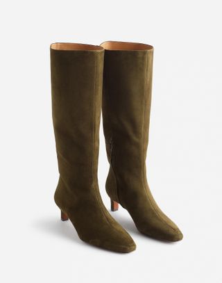 Madewell, The Dimes Kitten-Heel Knee Boot