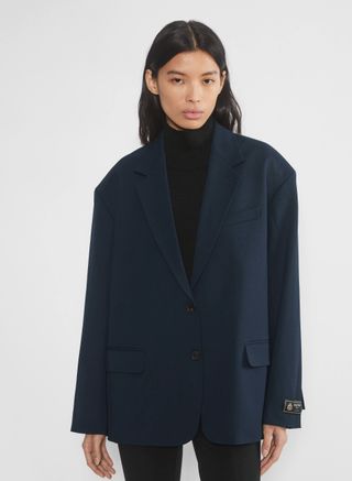 Aritzia, Vogue Blazer in Dark Night Navy