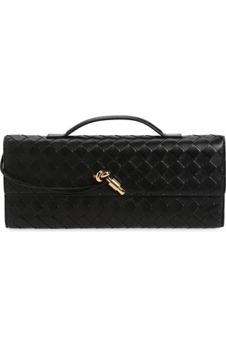 Bottega Veneta Long Andiamo Intrecciato Clutch Bag