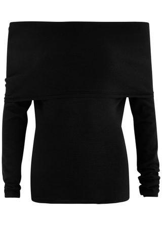 Cara Off-The-Shoulder Cashmere Jumper