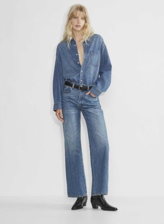 Denim Forum, The 80s Comfy Denim Shirt