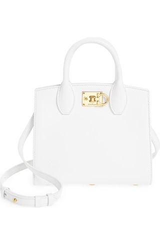 Studio Box Mini Leather Top-Handle Bag