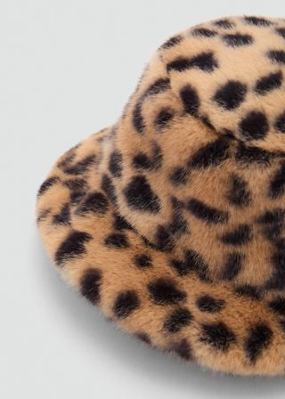 Leopard Bucket Hat - Women | Mango United Kingdom