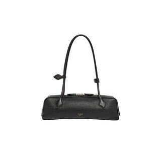 Le Teckel Medium Shoulder Bag in Grained Calfskin