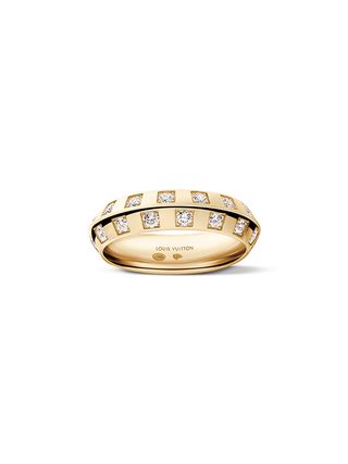 Louis Vuitton, Le Damier de Louis Vuitton Medium Ring