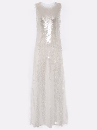 Norma Kamali, Sequined Maxi Dress