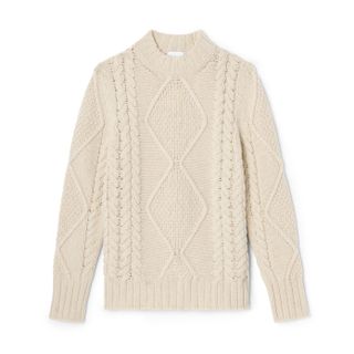 G. Label by Goop Modern Cable Knit