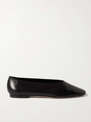 Kirsten Leather Ballet Flats