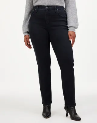 Madewell, The Perfect Vintage Jeans in Black Frost