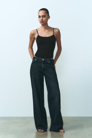 Trf Relaxed Low-Rise Jeans