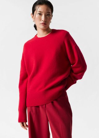 Relaxed Fit Knitted Sweater