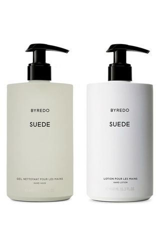 Les Mains Suede Hand Wash & Hand Lotion Gift Set