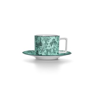 Tiffany Toile Cup and Saucer