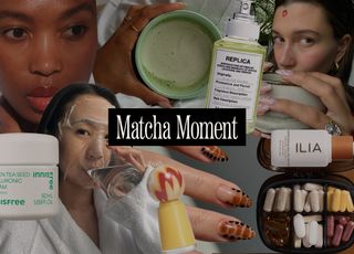 Beauty mood boards 2025: matcha moment