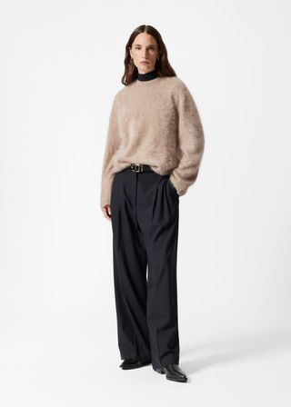 Tailored Wool Trousers