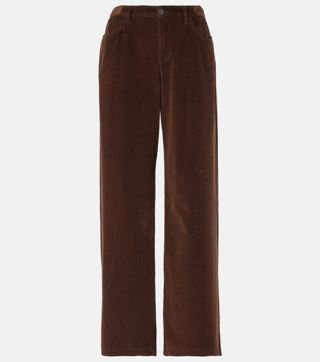 Eglitta Corduroy Wide-Leg Pants