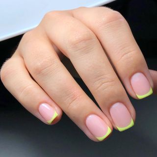 Neon green nail designs