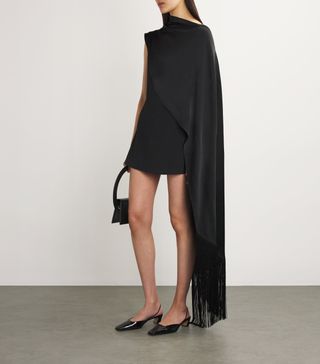 Asymmetric Berenson Mini Dress