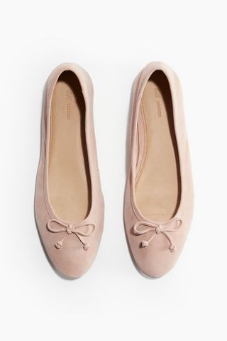 Leather Ballet Pumps