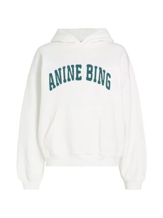 Anine Bing, Harvey Cotton Logo Hoodie