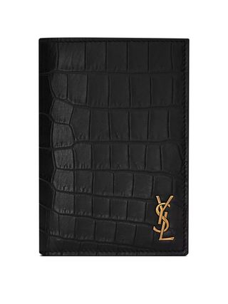 Saint Laurent, Tiny Cassandre Credit Card Wallet