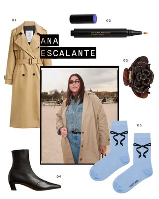 Collage of Gen Z Holiday Wishlist items from Ana Escalante