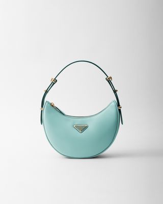 Prada Arqué Small Leather Shoulder Bag