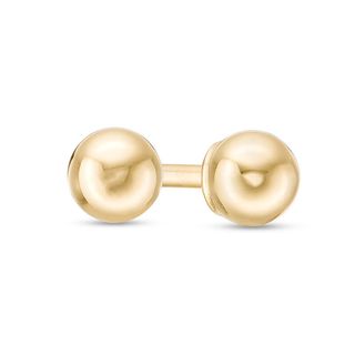 Banter by Piercing Pagoda, 3mm Ball Stud Piercing Earrings in 14k Solid Gold