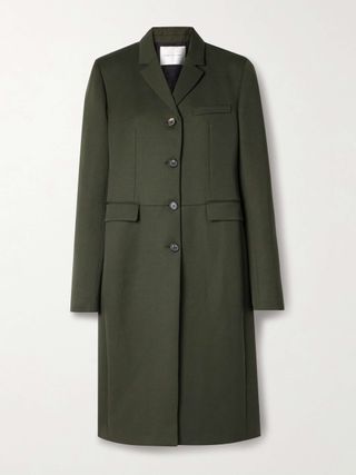 Manon Grain De Poudre Wool and Cashmere-Blend Coat