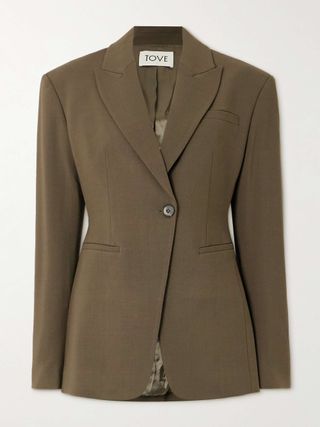 Elda Crepe Blazer