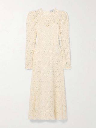 Lana Cashmere Lace Maxi Dress