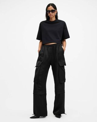 Barbara Adjustable Cuffed Cargo Trousers