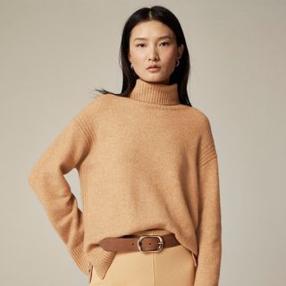 J.Crew, Turtleneck Sweater in Supersoft Yarn