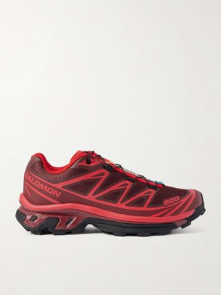 Xt-6 Rubber-Trimmed Mesh Sneakers