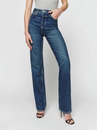 Cynthia High Rise Straight Jeans from Reformation