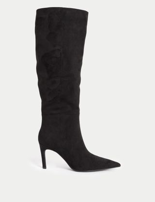 Stiletto Heel Knee High Boots