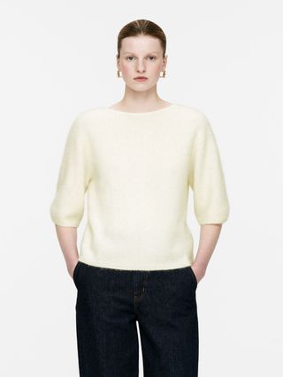 Alpaca Wool-Blend Jumper