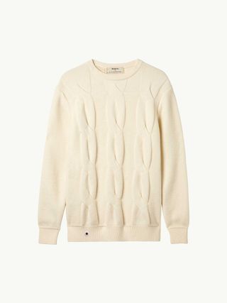 The Cable Knit - Raw White