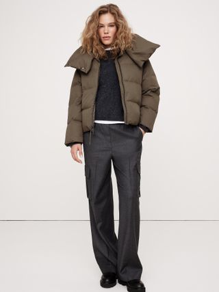 banana republic, Short Puffer Coat