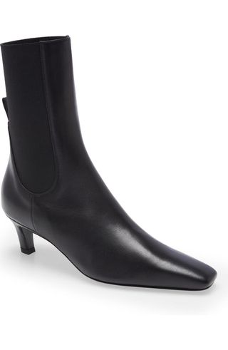 The Mid Heel Bootie